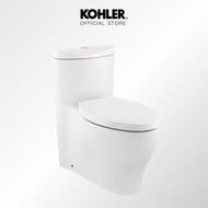 KOHLER (Pre-order 7-14 days) Aerodyne 1-PC 3/4.8L Toilet with Quiet Close Seat สุขภัณฑ์แบบชิ้นเดียว ใช้น้ำ 3/4.8 ลิตร รุ่น แอโรไดน์ พร้อมฝารองนั่งแบบกันกระแทก K-3869X-S-0