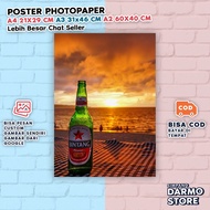 Poster Logo Bintang Bir Hiasan Dinding Hypebeast Hypebis Beer Local Hype Logo Trending Pajangan Anak