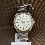 Seiko SUR279P1 Analog Quartz Stainless Steel Date Round Men's Dress Watch