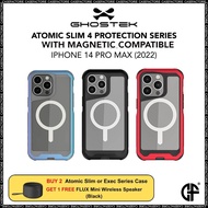 Ghostek Atomic Slim 4 Protection Case for iPhone 14 Pro Max (2022) with Magnetic Compatible