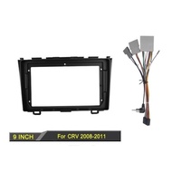 Frame 2 Din Headunit 9 Inch Honda Crv 2008-2012