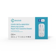 BUZUD COVID-19/Flu A&B/RSV/Adeno Ag Combo Rapid Test Cassette (Swab)