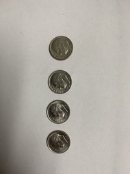 美元硬幣共4枚
