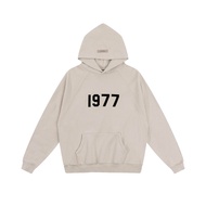 Essentials Season 8 1977 Flocking Hoodie - Loose Fit American Streetwear