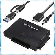 USB3.0 Hard Disk Adapter USB3.0 to IDE Easy Drive Cable 2.5-Inch 3.5 Adapter Cable Easy Install US-P