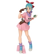26cm Anime Dragon Ball Z Figure Buruma Short Skirt Beauty Bulma Dragon Ball Radar PVC Action Figures