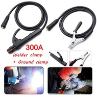 [whfashionkk] 10A Stick Welding  Holder Cable 1.5M Cable Connector for ARC Inverter Welder