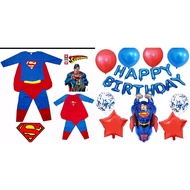 super man costume for kids 2yrs to 8yrs