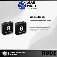 RODE Wireless ME Compact Digital Wireless Microphone System (2.4 GHz, Black)