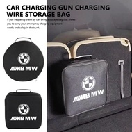 For BMW Electric Car charger Plugs Storage Carry Bag M F10 F20 F30 F40 F15 F25 F26 F31 F49 E62 E83 E