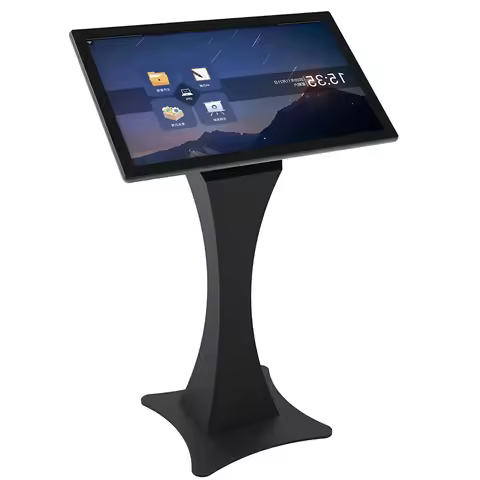 32inch LCD Stand Monitor Horizontal Touch Screen Self-service Way Finding Kiosk Digital Signage Tote