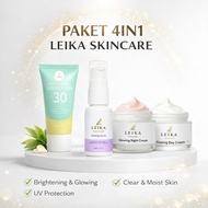 Leika Skincare 4in1 PACKAGE, EFFECTIVE BPOM Skincare Package, Acne and Pockmarked Acne Scar Package