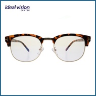 ➪ ✽ ➧ Kinetix All-Speed Anti-Radiation Tortoise Brown Gold Frame Eyeglasses for Women or Men 52-19-