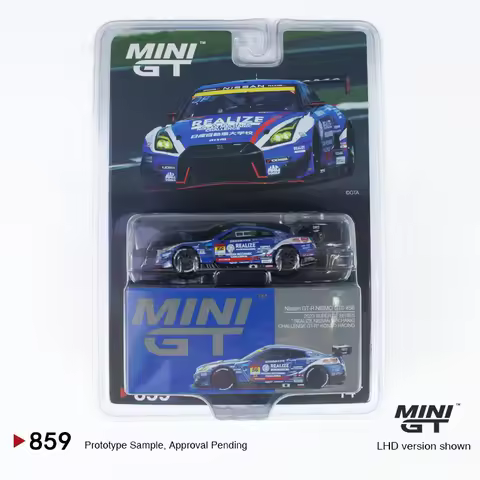 MINIGT 1:64 Nissan GTR GT3 #56 Alloy Car Model 859