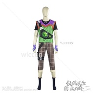 VALORANT Cosplay Costume - Gekko Agent Outfit with Green Wig for Parties