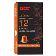 行貨 UCC 咖啡工匠系列 超濃烈12度咖啡膠囊  #900959 (啡色包裝) #NESPRESSO 咖啡機適用 UCC Gourmet Dark Roast 12 Coffee Capsule