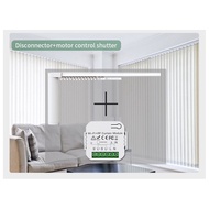 【BBI】-Tuya WIFI Smart Curtain Switch APP Timing White Remote Control Electric Roller Blind