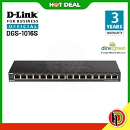 Hotdeal D-Link DGS-1016S 16-Port Gigabit Desktop Switch - D-Link Gigabit Switch DGS-1016S Computer A