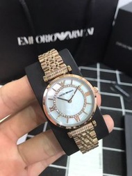 代購 Armani 女裝鋼帶氣質款手錶 AR1909