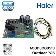 Outdoor PCB พร้อมสายเซนเซอร์ แอร์ HAIER รหัส A0011800851B [ 0851B ] พาร์ทใหม่ทดแทน A0011800339CD และ