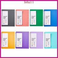 LID A6 Journal Notebook Password Book with Index A-Z Password Organizer Spirals Notebook for Passwor