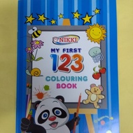 Nikki 123 colouring book