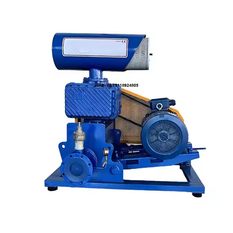 Wholesale Hot Sewage Treatment Roots Blower Electric Roots Blower Customizable Roots Blower