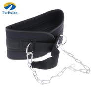 Perfeclan Dipping Belt Weight Lifting Belt Gym Belt Home Gym Excercise Belt w/ Heavy Chain