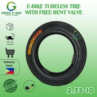 GREEN EBIKE Tubeless Tire ( 2.75-10 ) for ebike