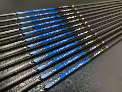 6/12pcs Pandarus ID4.2mm Infinity 100% Pure Carbon Arrow Shaft Spine400-1500 Archery Arrow Tube Recu