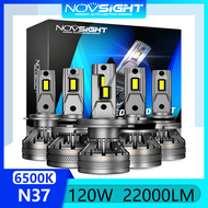 Novsight A500 N37 9005(HB3) 9006(HB4) 9012 D H1 H3 H4 H7 H11 H13 LED ไฟหน้ารถ6000K 60W 10000LM ไฟหน้