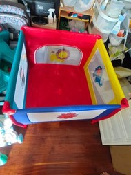 嬰兒遊戲床 網床 foldable baby bed