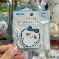 日版 Chiikawa 小可愛 Seal Flake Memo Sticker 貼紙 包裝送禮用 - Hachiware 小八貓