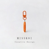 MAUROPOLI Fun Simulation Baguette Bread Keychain Creative Funny Pendant Unique Accessories Pendant