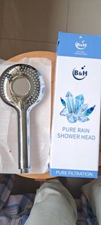 B&H Pure Rain shower head，過濾花灑