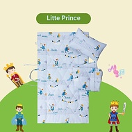 Bộ 5 món tiện lợi cho bé đi học mầm non, tiểu học NIN House hoạ tiết Little Prince 70x120cm chất liệ