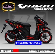 sticker vario cutting vario - Aksesoris Motor Stiker Honda Vario 125 &150 New Terbaru 2019 2020 2021