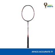 APACS ACCURATE 77 (4U G2) Badminton Racket + Free String &amp; Grip