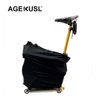 AGEKUSL Bike Cover Anti-dust Bicycle Storage Garage Cover Carry Clothing Use For Brompton 3sixty Pikes Royale Folding