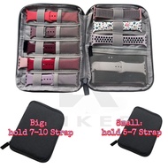 Portable Travel Watch Strap Organizer Watch Box Case Pouch Watch Holder Watch Band Storage Bag for iWatch Strap Bag Samsung Garmin