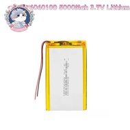 Durable  New 6060100 5000Mah 3.7V Lithium Polmer 3.94X2.36X0.24" Rechargeable Li-Po Lipolmer