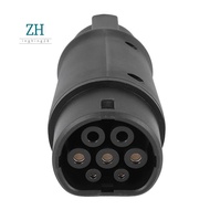 EVSE EV Adaptor 32A J1772 Type 1 to Type 2 Plug EV Adapter, Electric Cars Vehicle Charger Charging C