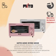 MITO Oven Listrik Mini MO20 11L Wood Pemanggang Kue