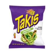 Takis rolled crunchy guacamole tortilla chips 3.25oz