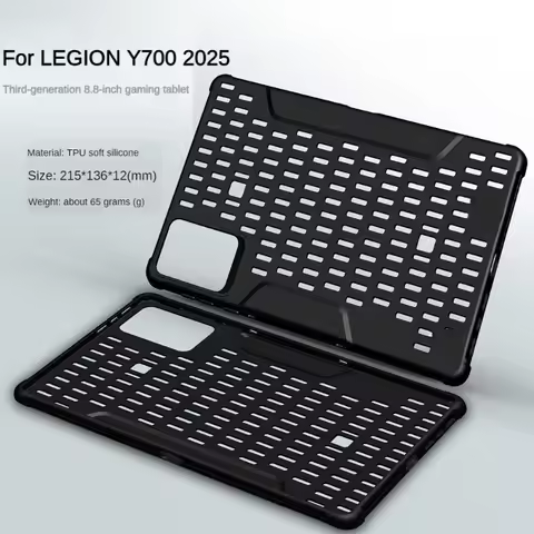 For Lenovo Legion Y700 3rd Gen 2025 8.8inch TB321FU Game Tablet Back Case Funda for Y700 3rd 8.8"TPU