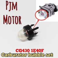 MESIN BG430 DOT CARBURETOR BURBEL BURBLE CARBURETOR LAWN MOWER TU26 TNK 777 767 737