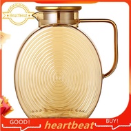[Hot-Sale] Glass Pitcher with Lids, 2.5l/84oz Large Water Jug Lemonade Iced Tea Container for Fridge