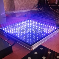 Floor Vibrating Stage Spring Stage Tempered Glass Luminous DJ Table Floor KTV Trampoline Bar Table