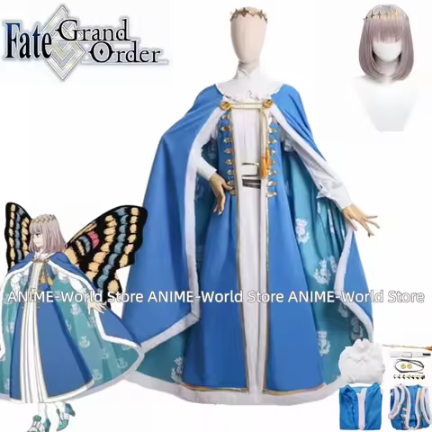 Game Oberon Cosplay Costumes FGO Fate Grand Order Medieval Vintage Clothing Cloak Halloween Party Se