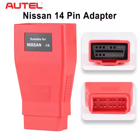 Autel For Nissan 14 Pin Adapter Car Diagnostic OBD Adapter For Nissan 14Pin to 16Pin, work with Aute